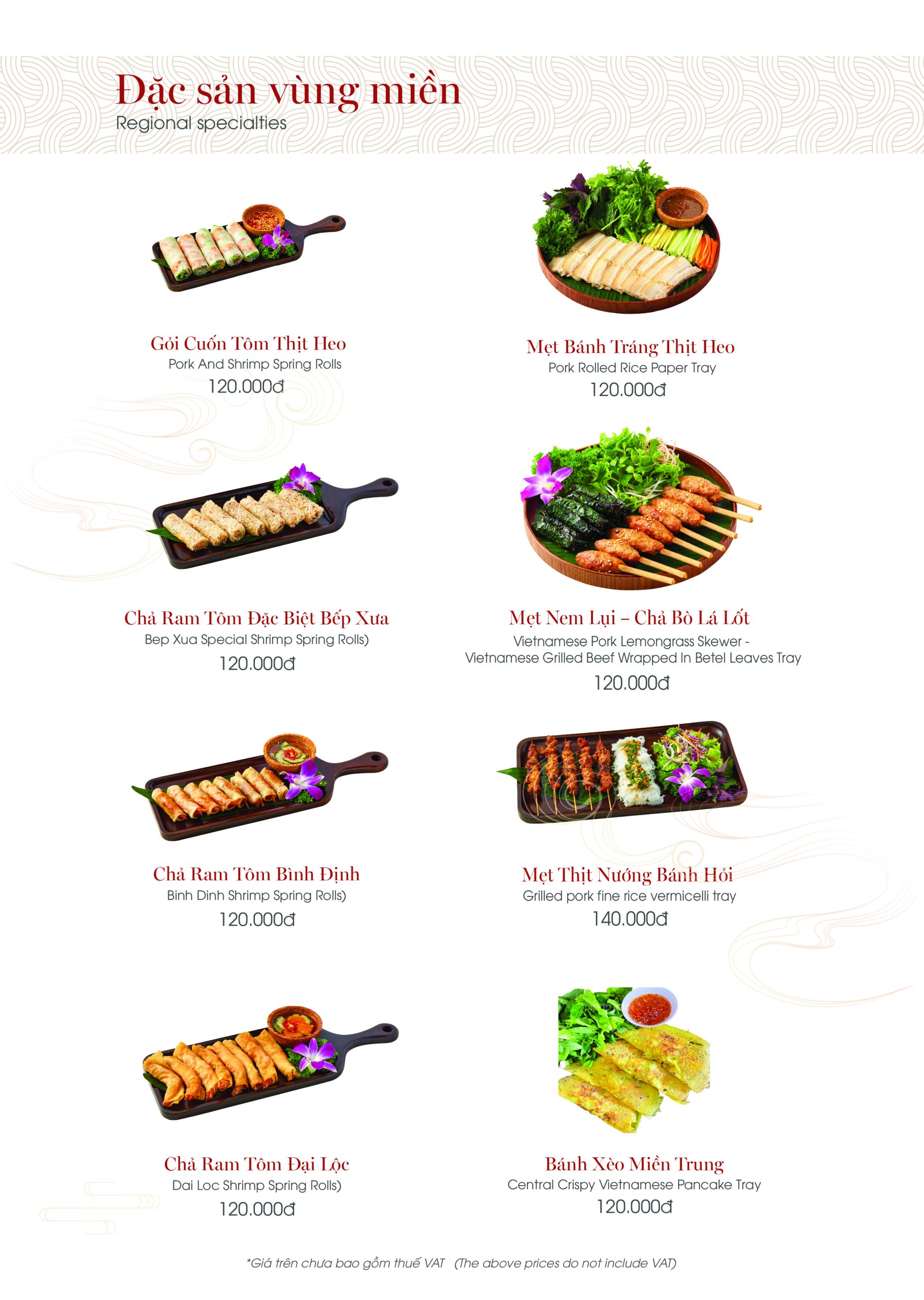 Menu nhà hàng đà nẵng 2